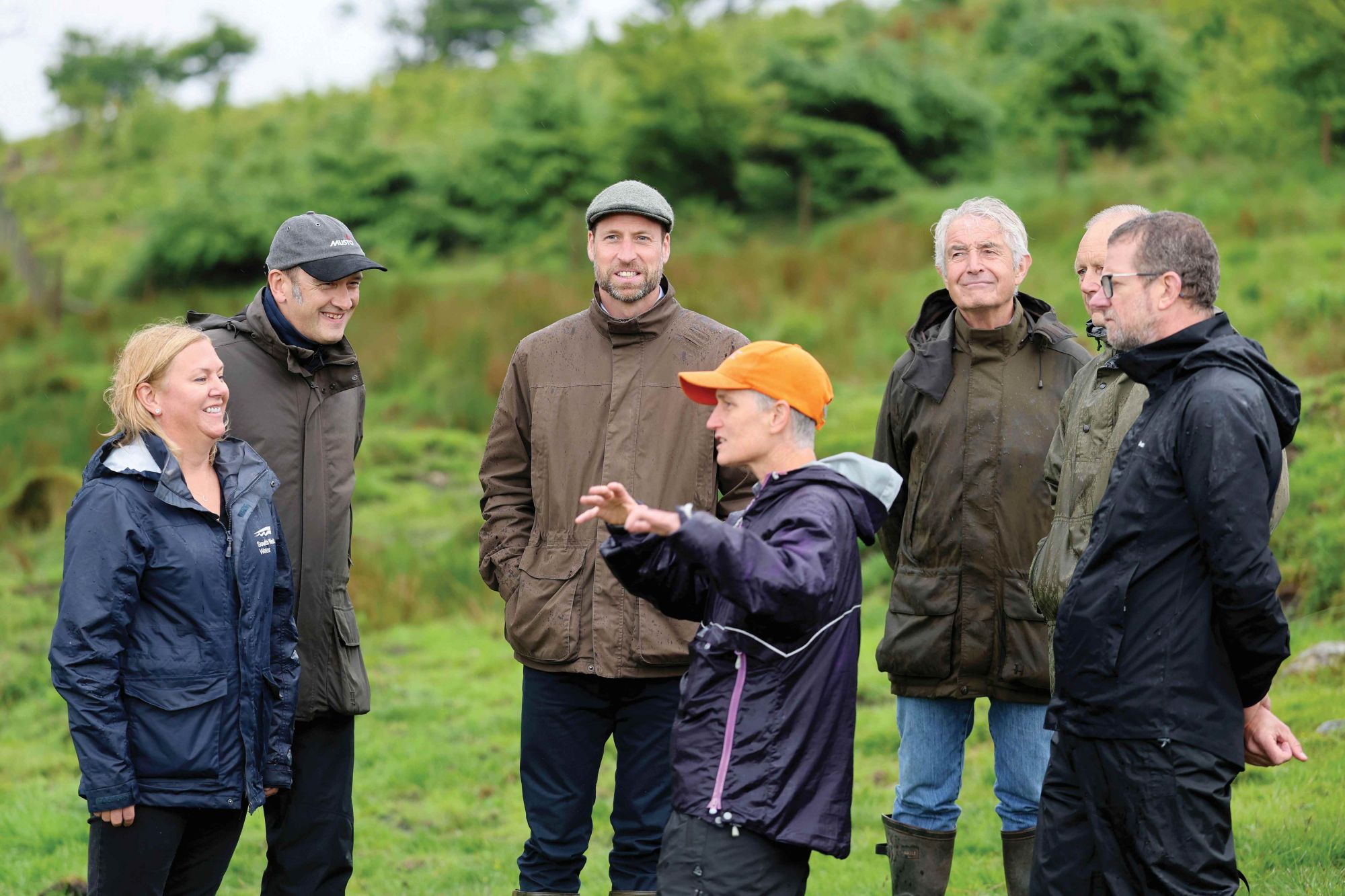 Tony Juniper and the Prince of Wales at Dartmoor